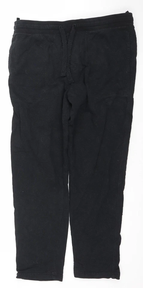 Pantalón Jogger Marks and Spencer Hombre Negro L Regular Mezcla Algodón Foto 1 de 4