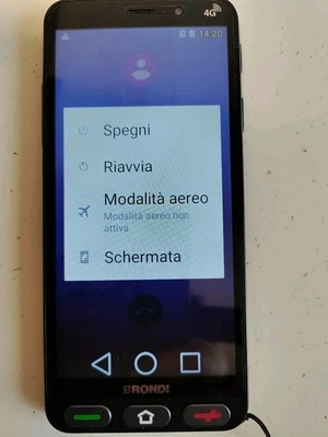 Brondi Amico S 5.7" Smartphone - Nero (Sbloccato) (Dual SIM) - Immagine 1 di 4