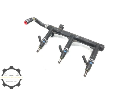 AUDI Q7 2017-2019 3,0 L V6 riel distribuidor de combustible de baja presión con inyectores OEM Foto 1 de 4