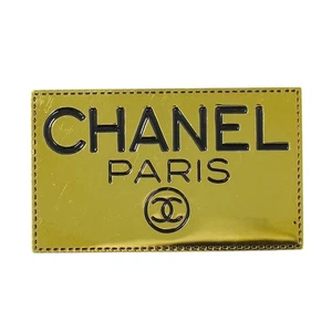 CHANEL Logo CC Brosche vergoldet - Bild 1 von 9