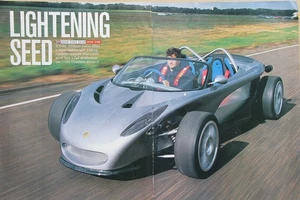 Original 1998 Autocar extracted mag Driving Report: LOTUS 340R, show star drive - Picture 1 of 3