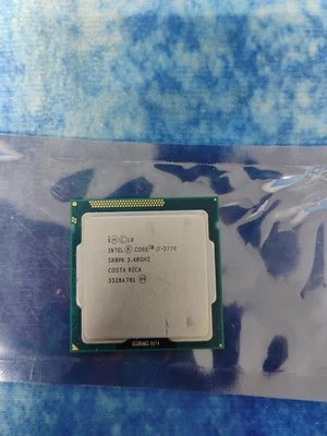 Intel Core I7-3770 Processor (3.40GHz, 4 Cores, Socket H2 LGA-1155) - SR0PK - Image 1 of 4