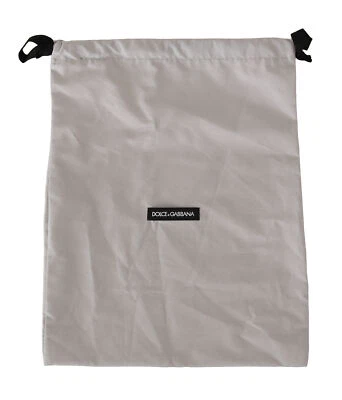 DOLCE & GABBANA Dustbag Cover Bag Cotton White Drawstring Shoebag 38cm x 30cm - Image 1 of 4