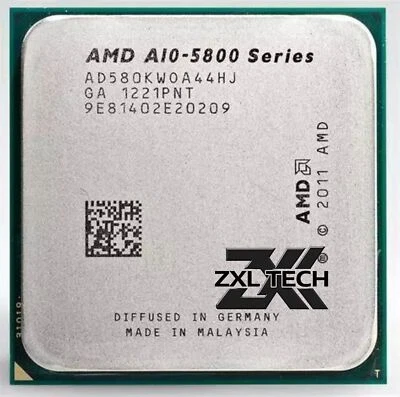 AMD A10-5800K Socket FM2 A10-Series Quad-Core 3.8GHz 4M 100W CPU Processor - Image 1 of 3