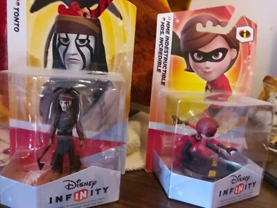 Disney Infinity MRS INCREDIBLE e TONTO 2 PERSONAGGI NUOVI, IN SCATOLA - Immagine 1 di 4