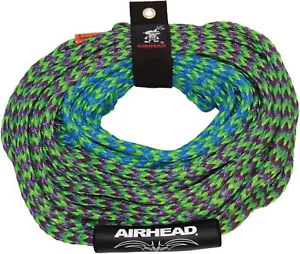 2 Section Tow Rope,1-4 Rider Towable Tube Compatible, 4,150lb Break Strength - Picture 1 of 7