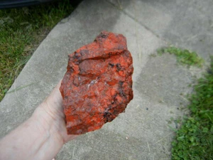 Roccia grezza diaspro rosso per cablaggio/esposizione dal Cile 3 libbre 12,80 oz - Foto 1 di 6
