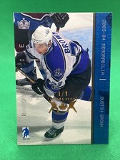2003-04 ITG Be A Player Mem. Sapphire Spring Expo #178 Dustin Brown RC #1/1