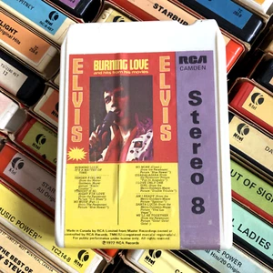 Elvis Presley : Burning Love hits from his Movies Vol.2 1972,8 Track Tape CANADA - Picture 1 of 4