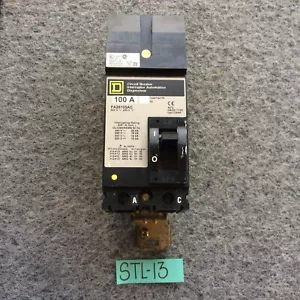 Square D FA26100AC 2 Pole 100Amp 600 Vac I-line Breaker A/C Phase (Fast Ship) - Picture 1 of 11