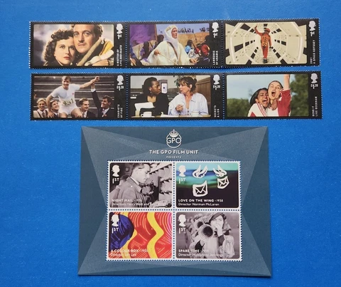 Great Britain Stamps, Scott 3290a, 3293a, 3294 Complete Set MNH, Folded Cover