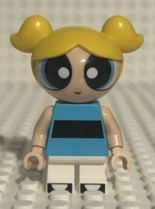 LEGO The Powerpuff Girls - Bubbles Minifigure (dim053) - New! - Picture 1 of 4