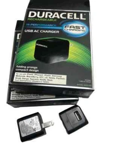 12-PACK Case of DURACELL Rechargeable USB AC Chargers MEN-646 - Brand New! - Picture 1 of 5