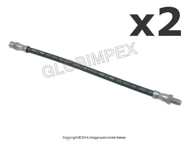 Manguera de freno delantera izquierda y derecha BMW E30 (1984-1991) (2) OEM ATE + Garantía Foto 1 de 1