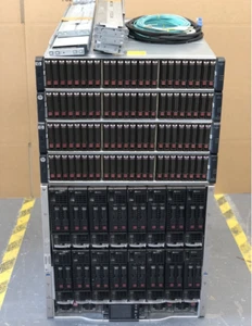 HP MSA 2040 10Gbit 48TB SSD/SAS SAN C7000 G3 16x BL460c Gen8 256-Core 2TB RAM - Picture 1 of 2