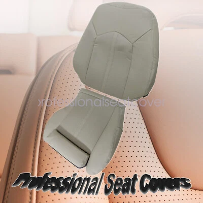 Cubierta de asiento de cuero de repuesto inferior/parte superior del conductor para Cadillac SRX 2010-2016 Foto 1 de 4