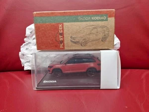 Rare Abrex Czechoslovakia Skoda Kodiaq FL Plastacek PLASTIC MODEL 1/43 MIB OVP - Picture 1 of 14