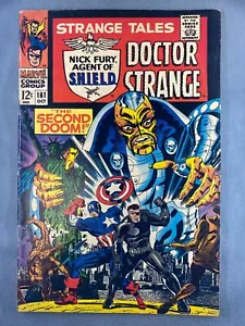 Strange Tales (1951) #161 FN- (5.5) Nick Fury Captain America Jim Steranko - Picture 1 of 2