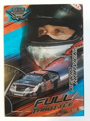 2005 Wheels High Gear Kevin Harvick Full Throttle #FT3 Acetate Insert Card 🏁🏁 - Image 1 of 3