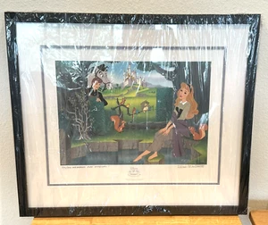 DISNEY LE 300 DON WILLIAMS SLEEPING BEAUTY ONCE UPON A DREAM SIGNED LITHO ART - Picture 1 of 14