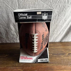 VTG Wilson Official NFL Game Ball Football Super Bowl XXlV F1000 Pro Line - Picture 1 of 7