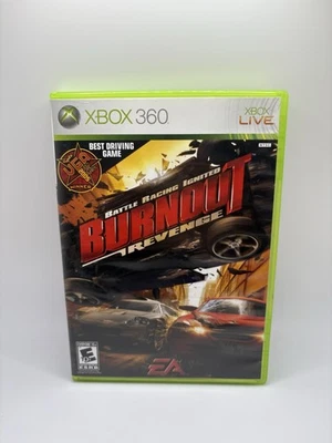Xbox 360 - Burnout Revenge Microsoft Xbox 360 Complete CIB Racing Game W/ Manual - Image 1 of 3