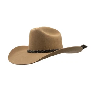 Hombres Moda 100% Lana Top Sombrero Oeste Vaquero Estilo Primavera y Otoño Mujeres - Imagen 1 de 5