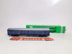 EB668-0, 5 #Märklin H0 AC 4029 Sheet Metal Sleeper 4581 Ciwl Blue Very Good +Box - Picture 1 of 5