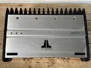 JL Audio 500/1 Monoblock Subwoofer Verstärker - Silber und Schwarz *LESEN*!! - Bild 1 von 5