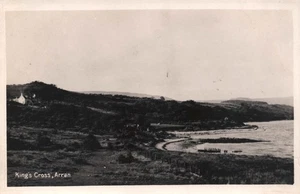 King's Cross Arran Schottland RP Postkarte RPPC - Bild 1 von 2