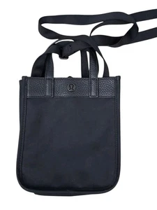 Lululemon Now And Always Black Mini Tote Crossbody Purse - Picture 1 of 3