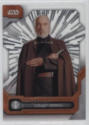 2024 Topps Star Wars High Tek Hyperspace Pattern Count Dooku #25 1n3p - Image 1 of 3