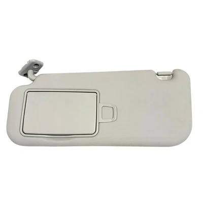 Kia Soul 2010-2013 parasol conductor lado izquierdo vinilo con espejo OEM GRIS Foto 1 de 4