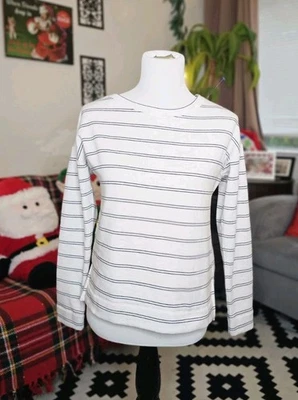 Top Jersey TOMMY BAHAMAS Rayas Manga Larga Algodón Pesado, XS Foto 1 de 4