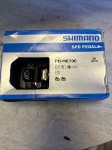 Shimano SLX Deore PD-ME700 Trail MTB Bike Pedals Clipless SPD - Picture 1 of 5