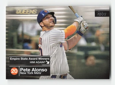 2020 Topps Empire State Award Winners #ESAW-12 Pete Alonso Near Mint or Better - Image 1 of 2