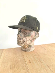 New York Yankees Salute to Service On-Field New Era 59FIFTY Hat Cap 7 3/8 Camo - Picture 1 of 8