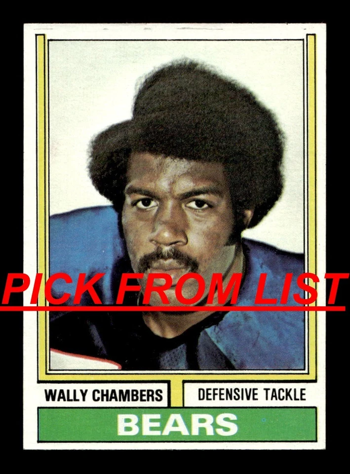 1974 Topps Football #269-528 EX/EX-MT Pick From List ALL PICTURED vv2 - Image 1 of 1