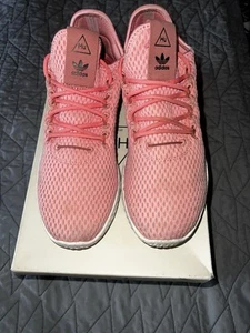 Adidas X Pharrell Williams PW Tennis HU LE Tacros/Rawpin BY8715 Mens 6.5 - Picture 1 of 9