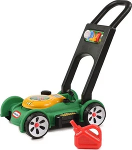 Little Tikes Gas n Go Realistic Lawn Mower Mechanical Sounds Movable Throttle - Picture 1 of 7