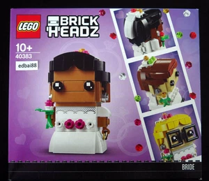 LEGO BrickHeadz Bride 40383 Buildable Figurine Wedding Customizable Hair & Look - Bild 1 von 2