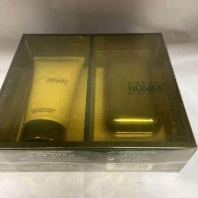 Bálsamo para después del afeitado Carven Homme 75 ml y jabón perfume Savon 125 gramos para hombre nuevo en caja Foto 1 de 4