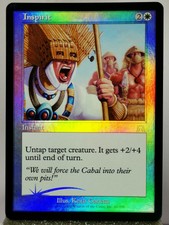 Magic-mtg-inspirit foil onslaught-uncommon-instant-nm