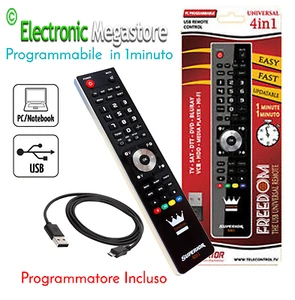 Telecomando Programmabile Universale, Programmabile da PC Programmatore Incluso - Foto 1 di 1