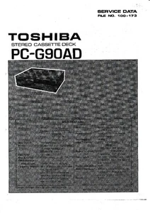 Service Manual-Anleitung für Toshiba PC-G90 AD  - Bild 1 von 1