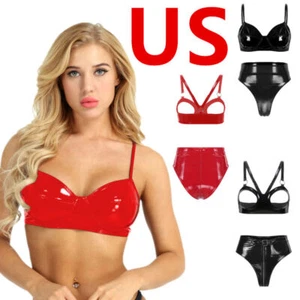 Womens Bra Top Yes Daddy Lingerie Bikini Set Spaghetti Straps Naughty AU - Picture 1 of 36