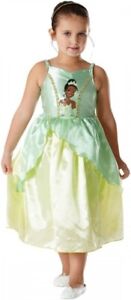 Disney Girls Princess Tiana Costume Medium