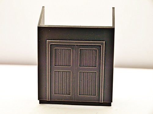 Plasticville Loading Platform Brown Shack Side O/S Scale | eBay