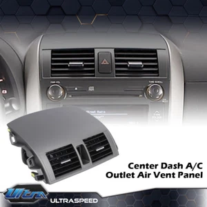 Borde superior de ventilación de aire acondicionado central del tablero apto para Toyota Corolla 2009-2011 - Imagen 1 de 9
