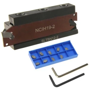 Juego de 10 piezas de soporte de herramienta de inserción de hoja de corte de 1/2" 10 piezas GTN-2 C5 NCIH19-2 - Imagen 1 de 3